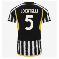 Juventus Manuel Locatelli #5 Hemmatröja 2023-24 Korta ärmar